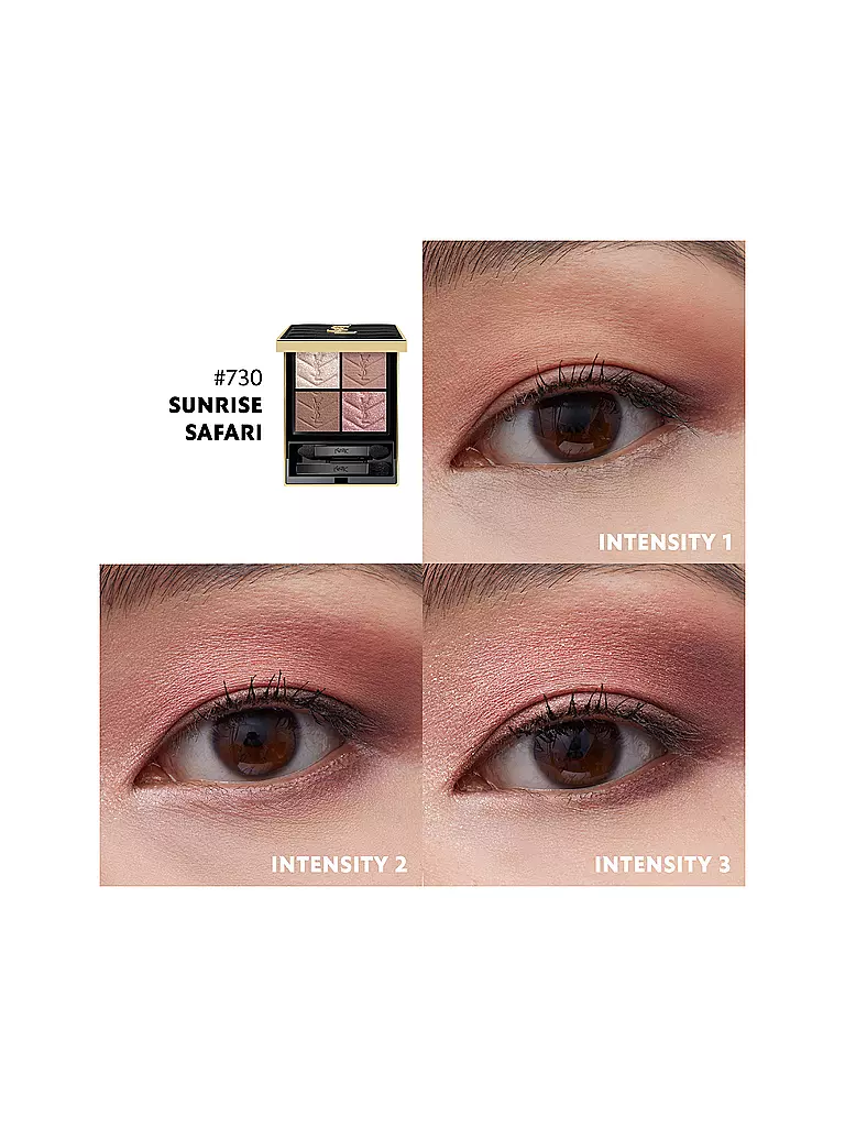 YVES SAINT LAURENT | Couture Mini Clutch Eyeshadow Palette (730 Sunrise Safari) | hellbraun