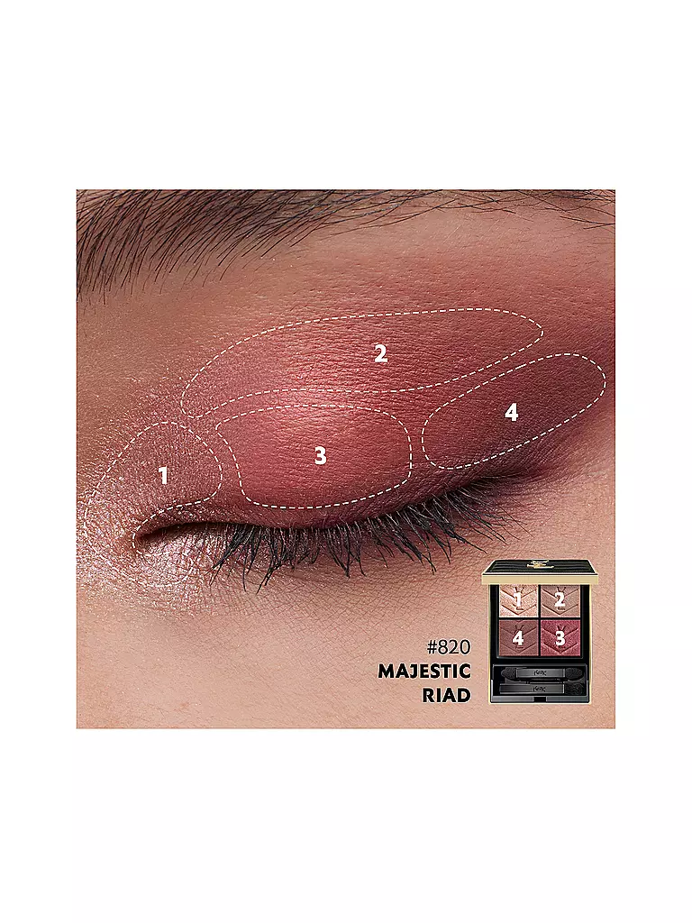 YVES SAINT LAURENT | Couture Mini Clutch Eyeshadow Palette | rosa