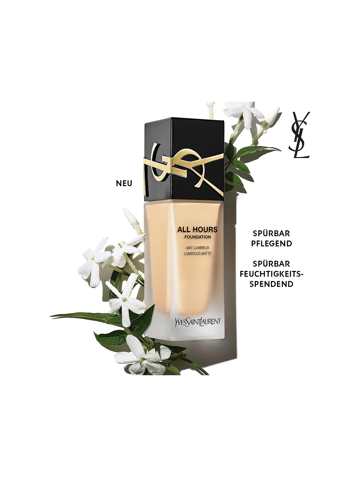 YVES SAINT LAURENT | Encre de Peau - All Hours  Foundation ( Dw7 ) | braun