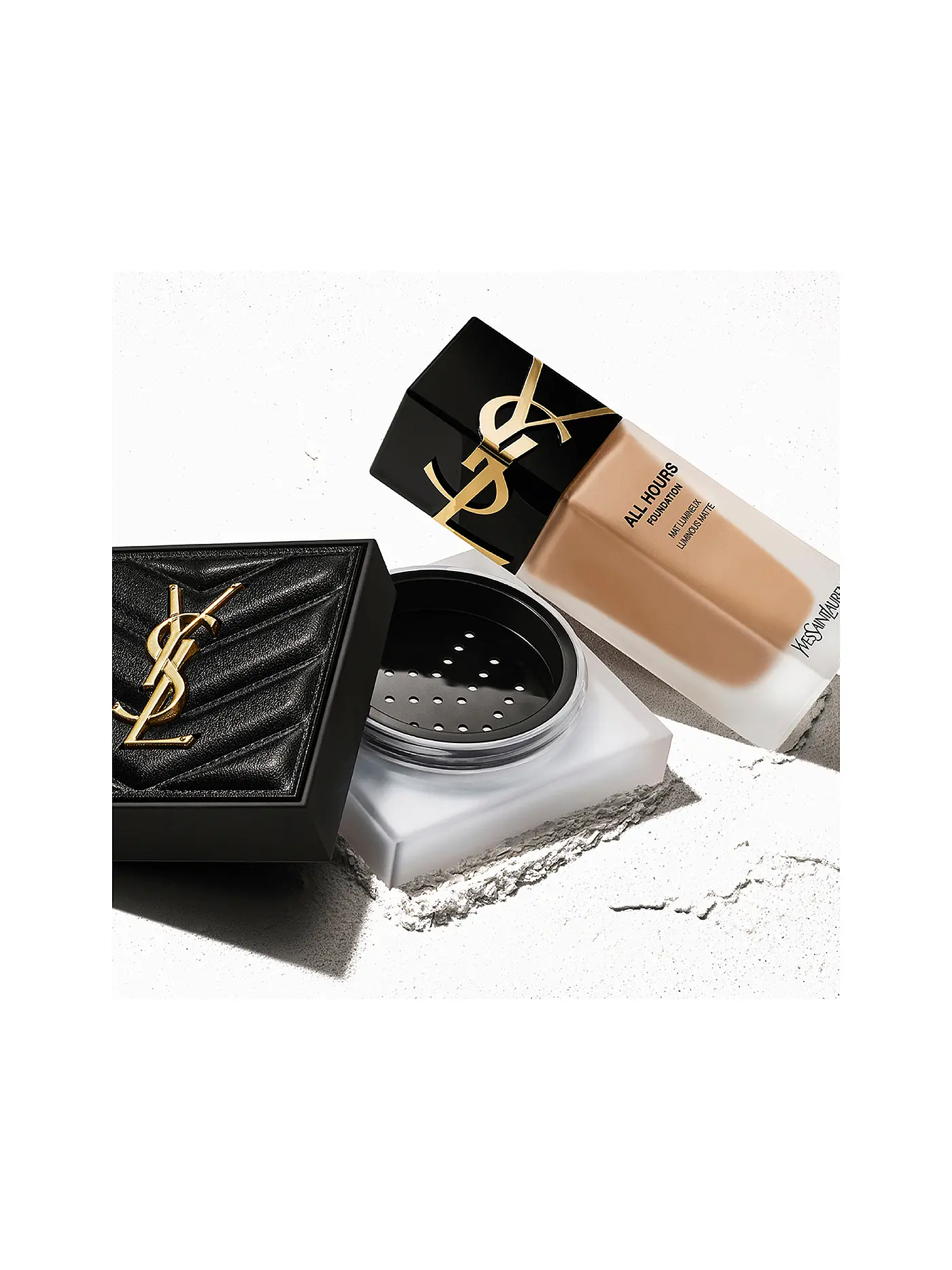 YVES SAINT LAURENT | Encre de Peau - All Hours  Foundation ( Dw7 ) | braun