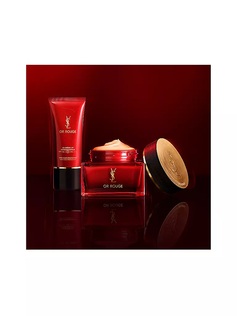 YVES SAINT LAURENT | Gesichtscreme - Or Rouge La Creme UV SPF 50+ 30ml | keine Farbe