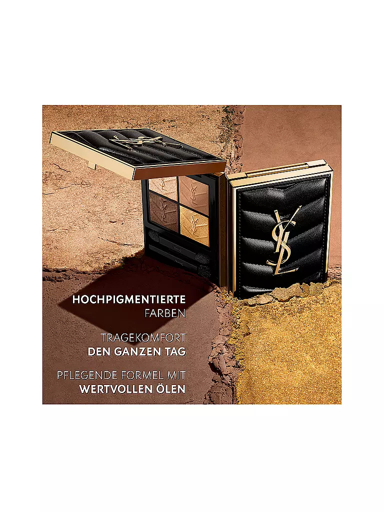 YVES SAINT LAURENT | Lidschatten - Couture Mini Clutch (700 Over Noir) | gold
