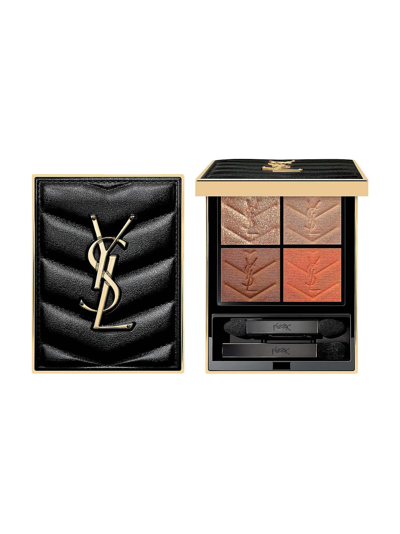 YVES SAINT LAURENT | Lidschatten - Couture Mini Clutch (710 Over Brun) | orange