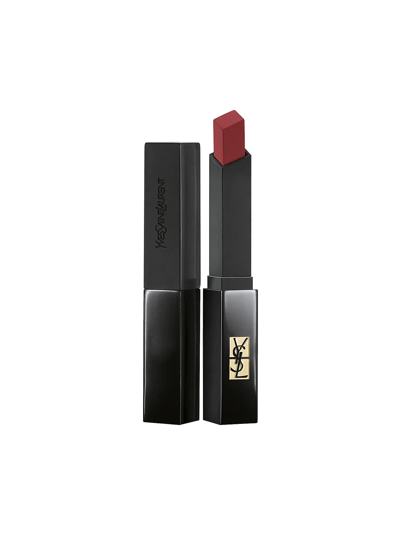 YVES SAINT LAURENT | Lippenstift -  Rouge Pur Couture The Slim Velvet Radical ( 28 )  | dunkelrot
