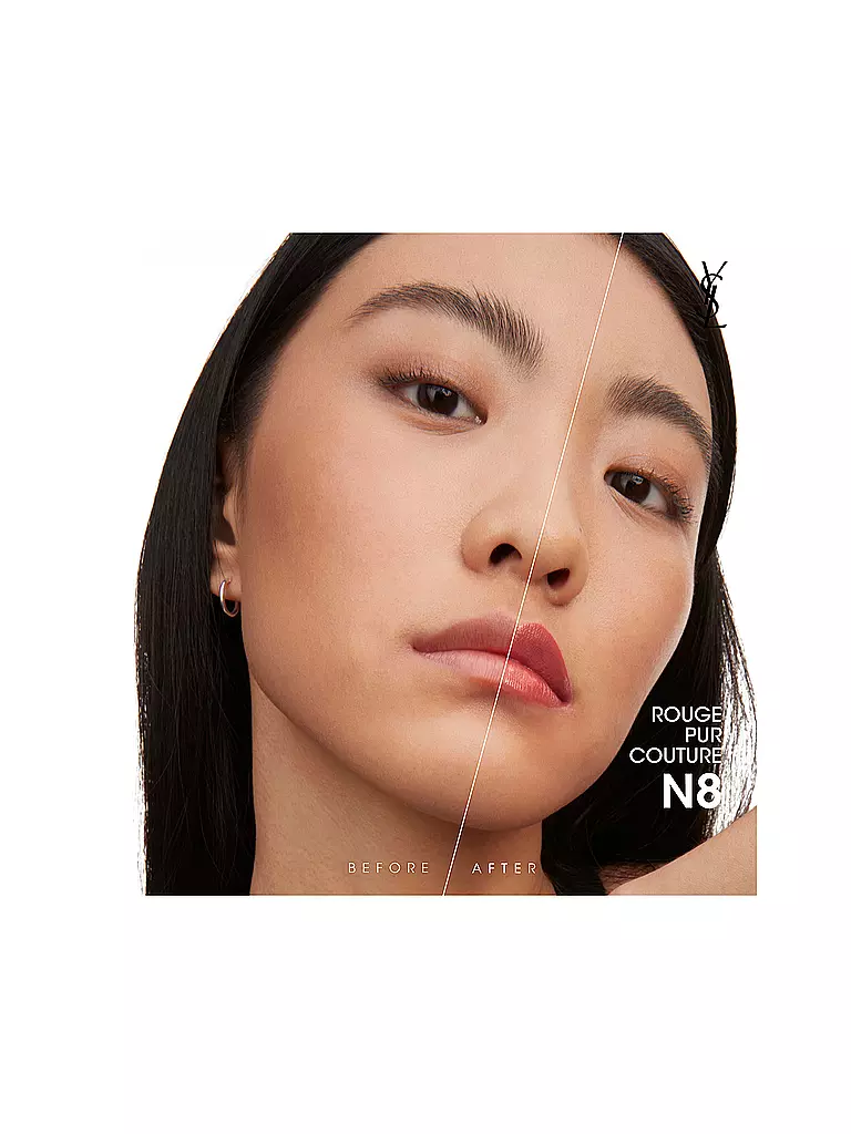 YVES SAINT LAURENT | Lippenstift - Rouge Pur Couture (N8) | rosa