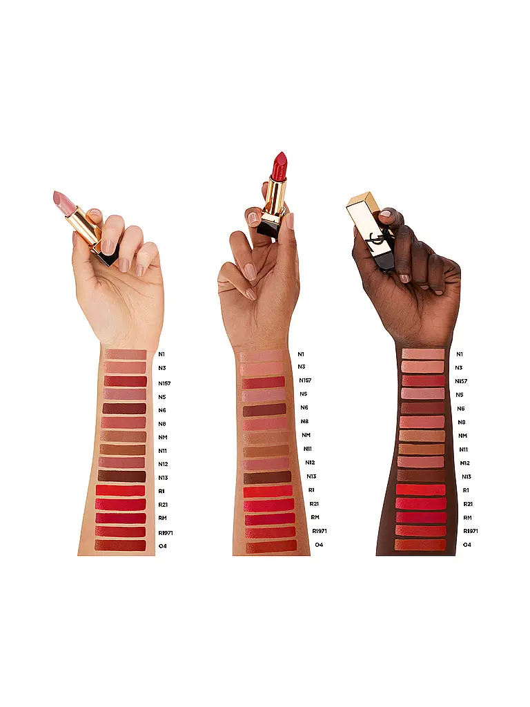 YVES SAINT LAURENT | Lippenstift - Rouge Pur Couture Lippenstift (Nr. N2 - Nude Lace) | rot