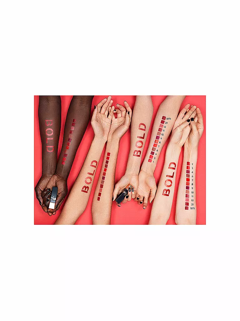 YVES SAINT LAURENT | Lippenstift - Rouge Pur Couture The Bold ( 02 Wilful Red ) | dunkelrot