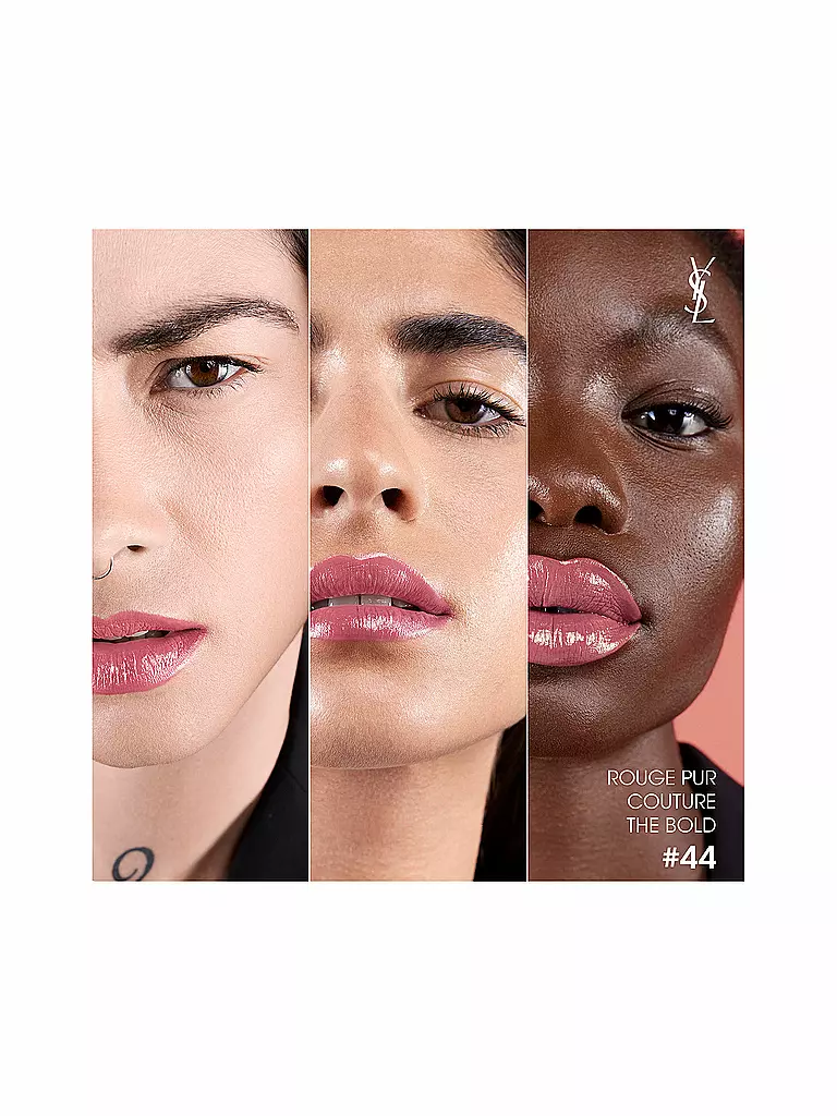YVES SAINT LAURENT | Lippenstift - Rouge Pur Couture The Bold Nude (44 Nude Lavalliere) | beere