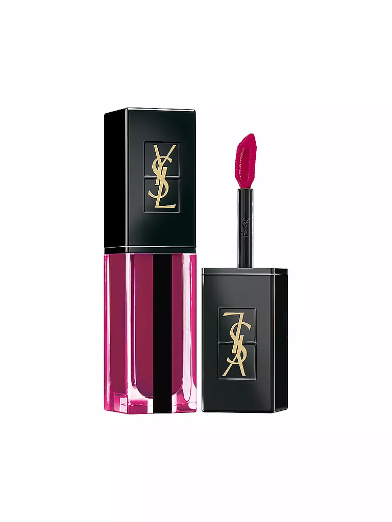 YVES SAINT LAURENT | Lippenstift - Vernis a Levres Waterstain  (603 In Berry Deep) | rot
