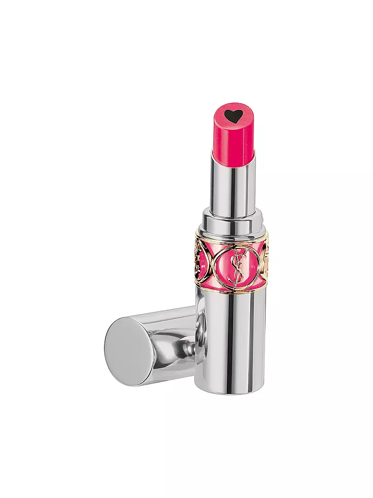 YVES SAINT LAURENT | Lippenstift - Volupte Plump-In-Colour (2 Crazy Fuchsia) | pink
