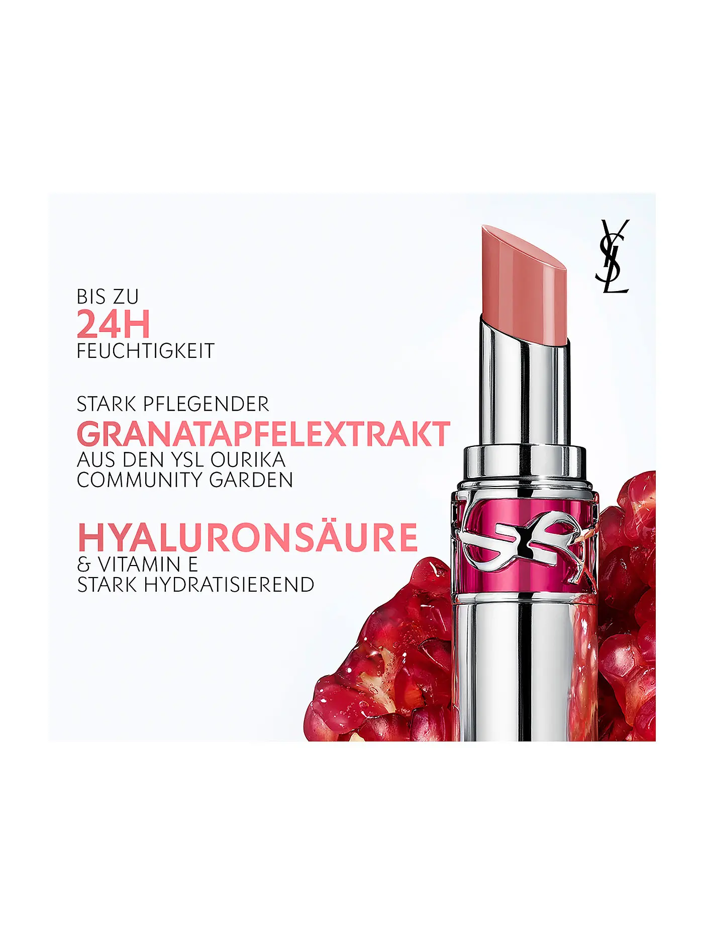 YVES SAINT LAURENT | Loveshine Candy Glaze Lipgloss-Stick (2 Healthy Glow Plumper) | rosa
