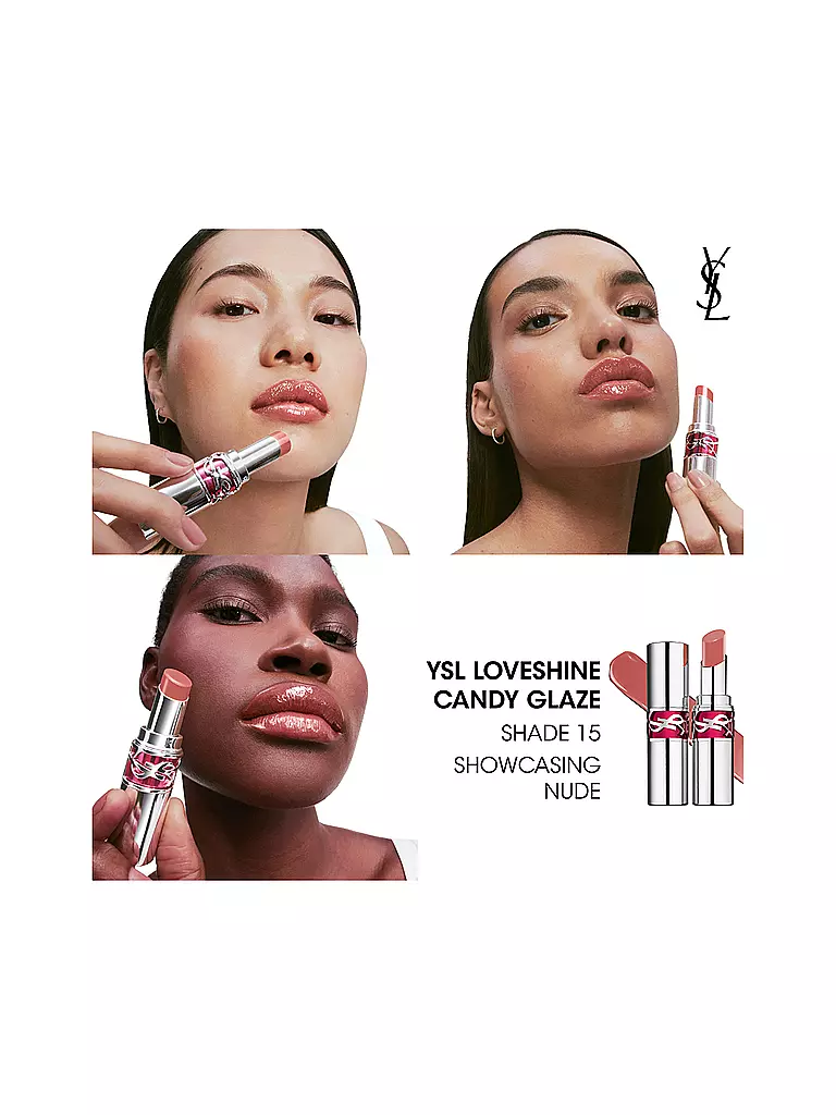 YVES SAINT LAURENT Loveshine Candy Glaze Lipgloss-Stick (15 Showcasing