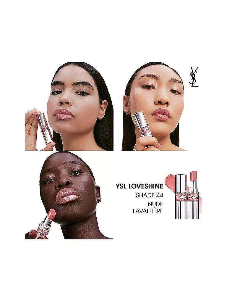 YVES SAINT LAURENT | Loveshine Lippenstift (44 Nude Lavaliere) | koralle