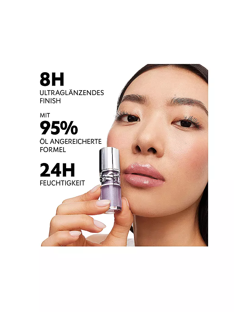 YVES SAINT LAURENT | Loveshine Plumping Lip Oil Gloss (2 Lucky Moonstone) | dunkelrot