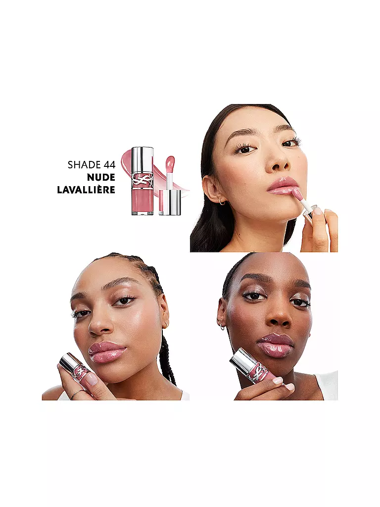 YVES SAINT LAURENT | Loveshine Plumping Lip Oil Gloss (44 Nude Moonstone) | dunkelrot