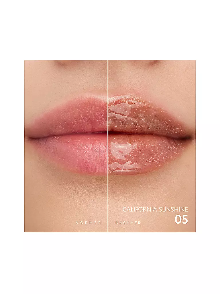 YVES SAINT LAURENT | Loveshine Plumping Lip Oil Gloss (5 California Sunshine) | orange