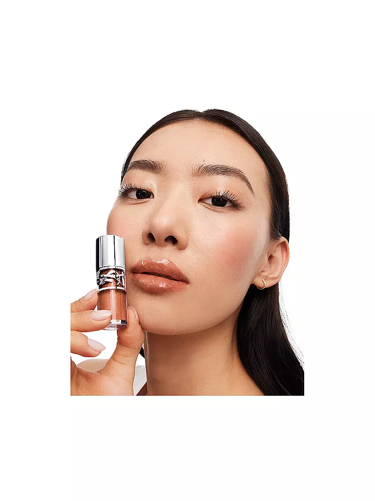 YVES SAINT LAURENT | Loveshine Plumping Lip Oil Gloss (5 California Sunshine) | orange