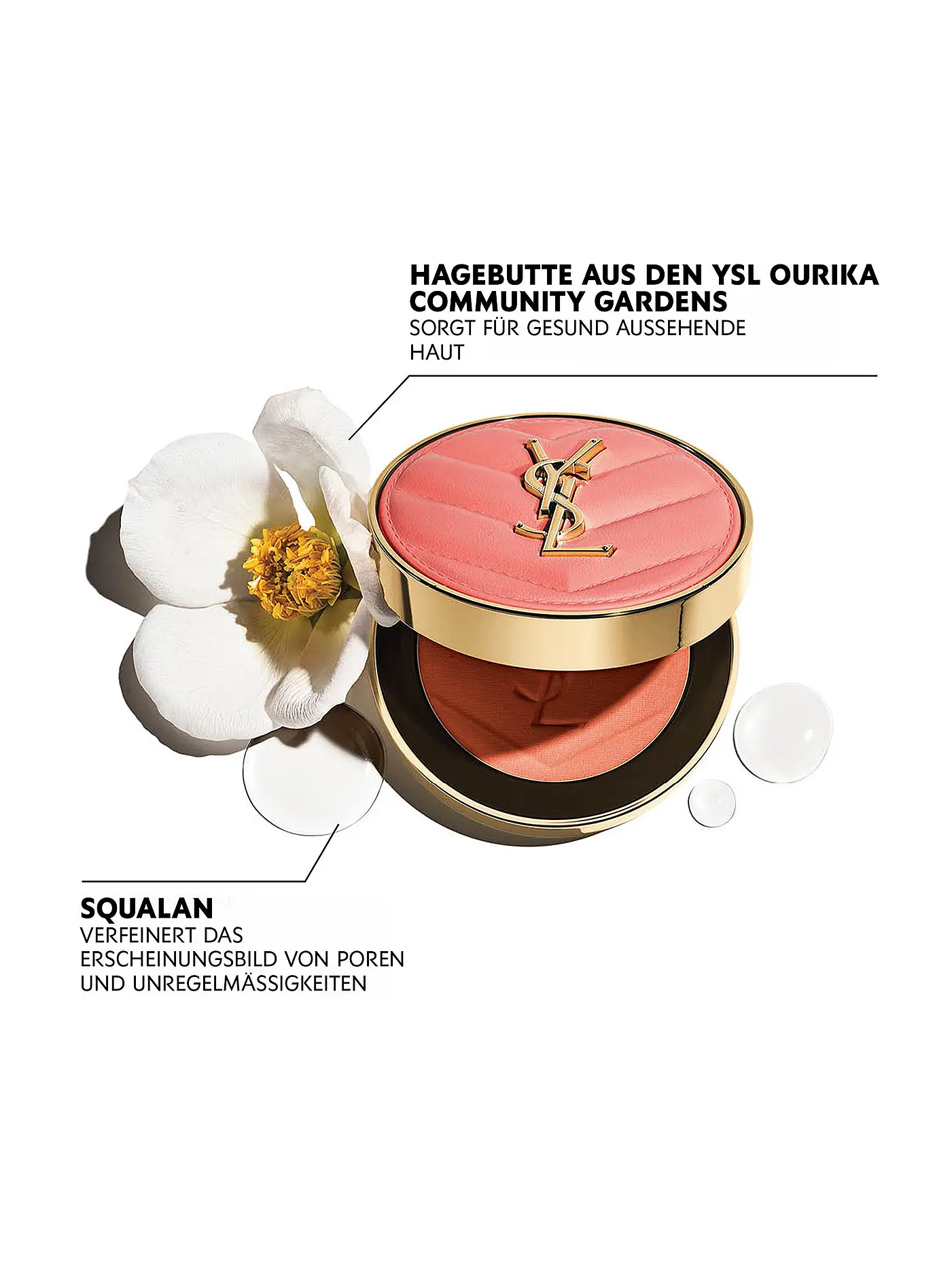 YVES SAINT LAURENT | Make Me Blush Bold Blurring Blush (42 Babydoll Pink) | pink