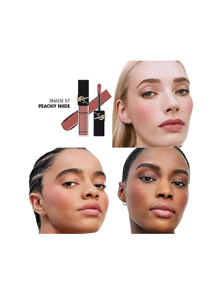 YVES SAINT LAURENT | Make Me Blush Liquid (37 Peachy Nude) | rosa