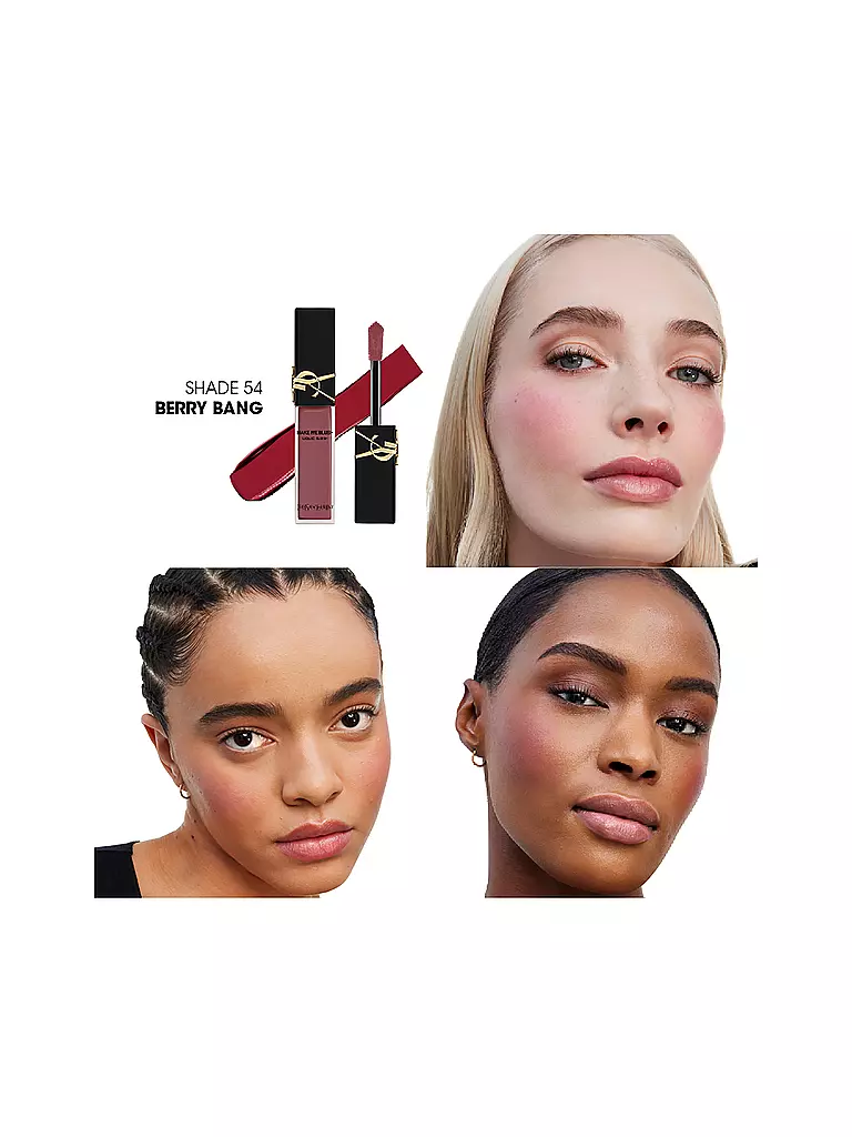 YVES SAINT LAURENT | Make Me Blush Liquid (54 Berry Bang) | dunkelrot