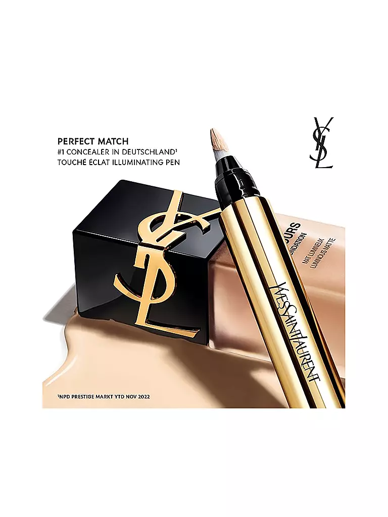 YVES SAINT LAURENT | Make Up - Touche Éclat Concealer (N.4 Luminous Gold) | camel