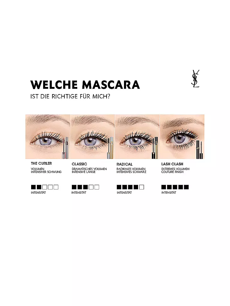 YVES SAINT LAURENT | Mascara Lash Clash ( 02 Brown ) | dunkelgrün