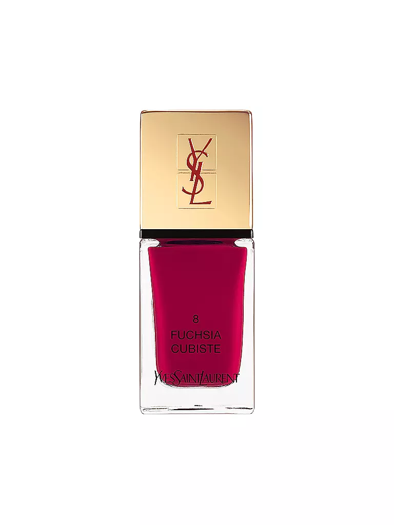 YVES SAINT LAURENT | Nagellack - La Laque Couture (08 Fuchsia Cubiste) | rot