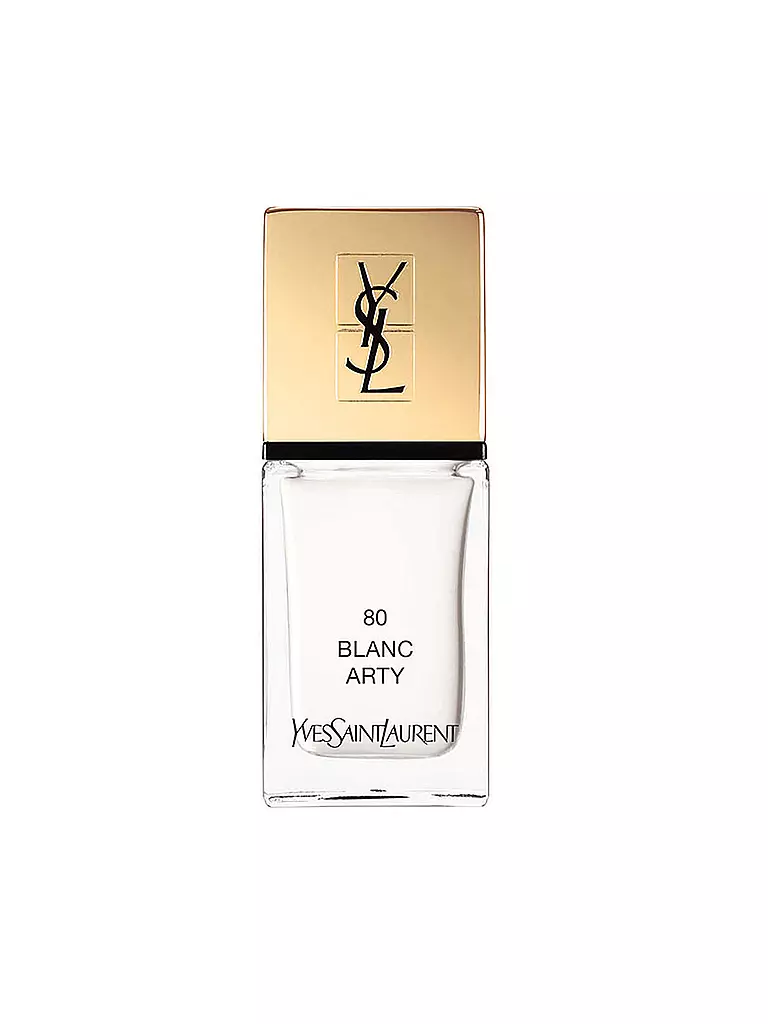 YVES SAINT LAURENT | Nagellack - La Laque Couture (80 Blanc Arty) | weiß