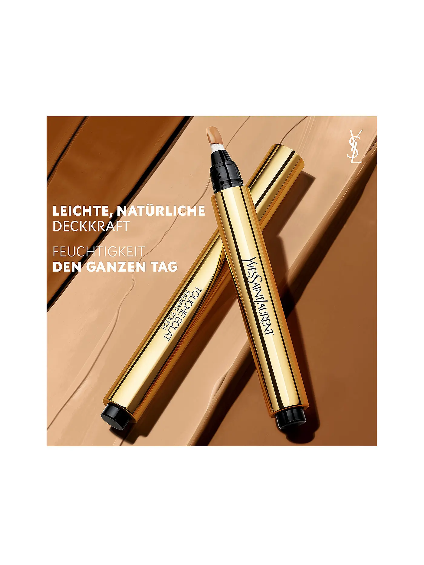 YVES SAINT LAURENT | Touche Éclat Concealer (02 Luminous Ivory)  | camel