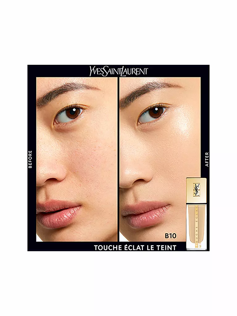 YVES SAINT LAURENT | Touche Éclat Le Teint Foundation ( B10 Porcelain ) | camel