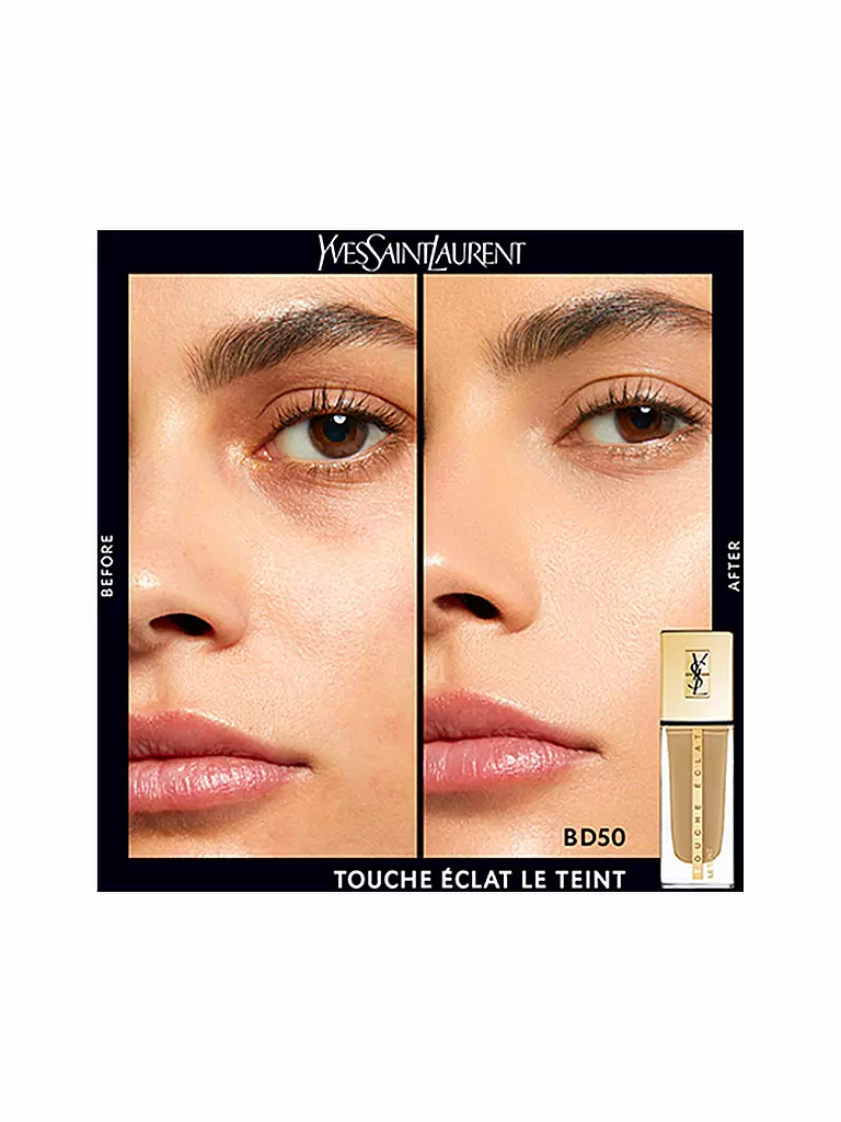 YVES SAINT LAURENT | Touche Éclat Le Teint Foundation ( BD50 Warm Honey ) | camel
