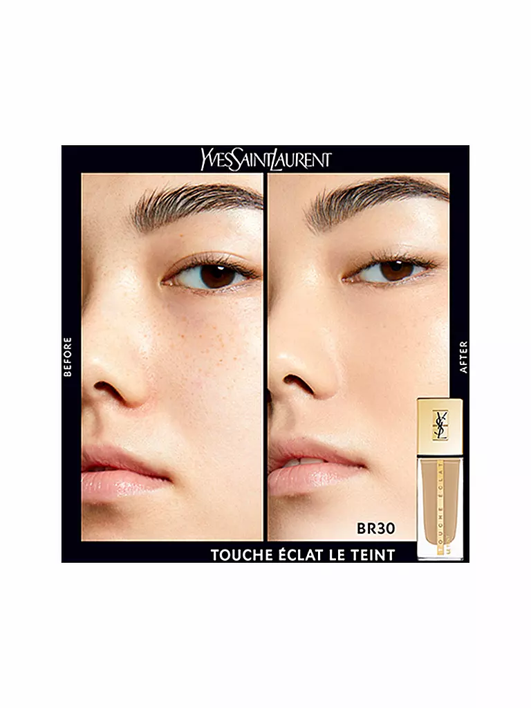 YVES SAINT LAURENT | Touche Éclat Le Teint Foundation ( BR30 Cool Almond )  | camel