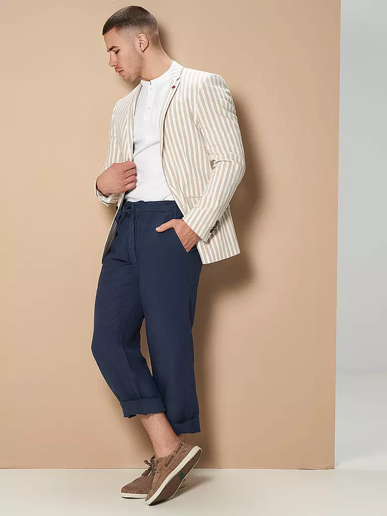 Z-ZEGNA | Leinenhose  | blau