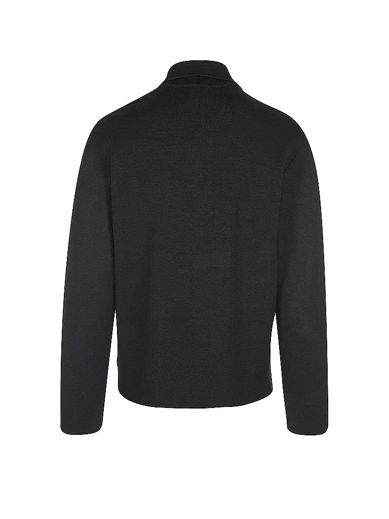 Z-ZEGNA | Overshirt - Strickjacke | schwarz