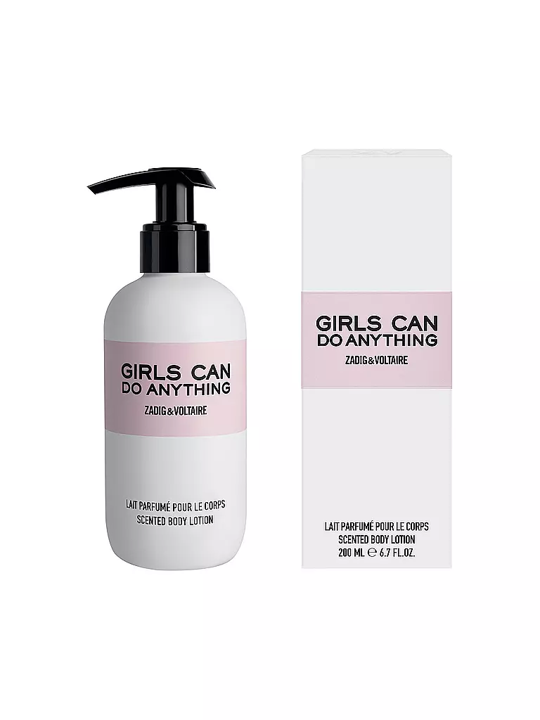 ZADIG & VOLTAIRE | Girls Can Do Anything Body Lotion 200ml | transparent