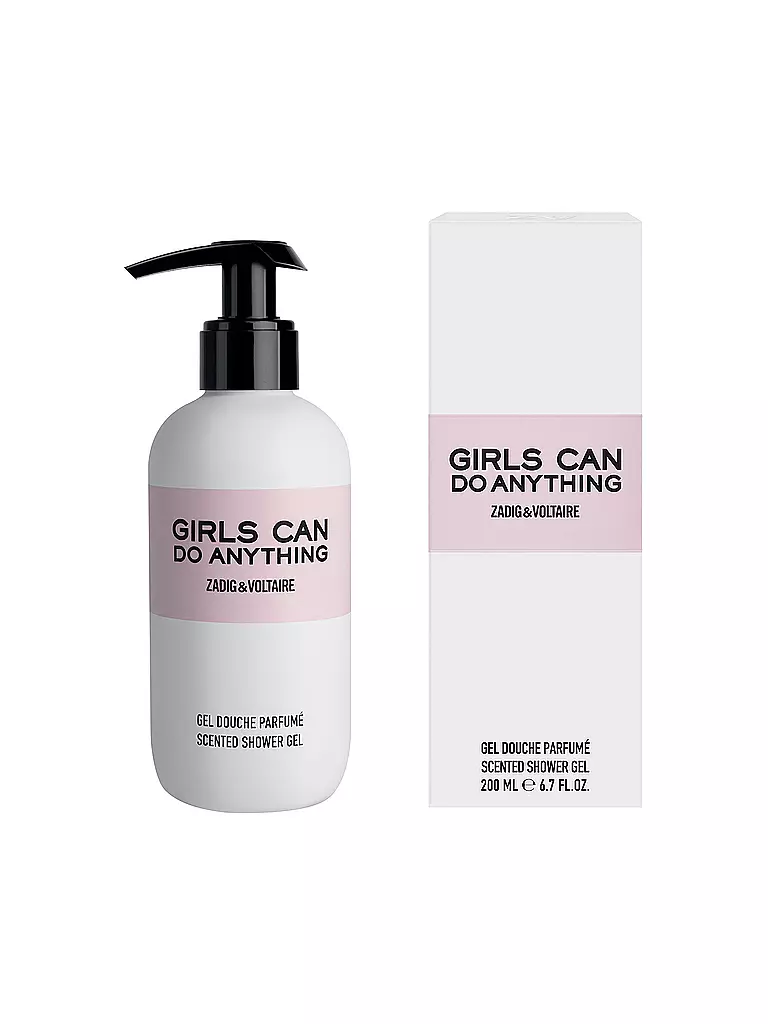 ZADIG & VOLTAIRE | Girls Can Do Anything Shower Gel 200ml | transparent