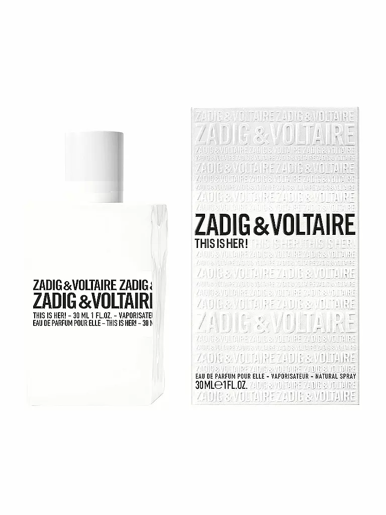 ZADIG & VOLTAIRE | This is Her! Eau de Parfum Vaporisateur 30ml | keine Farbe