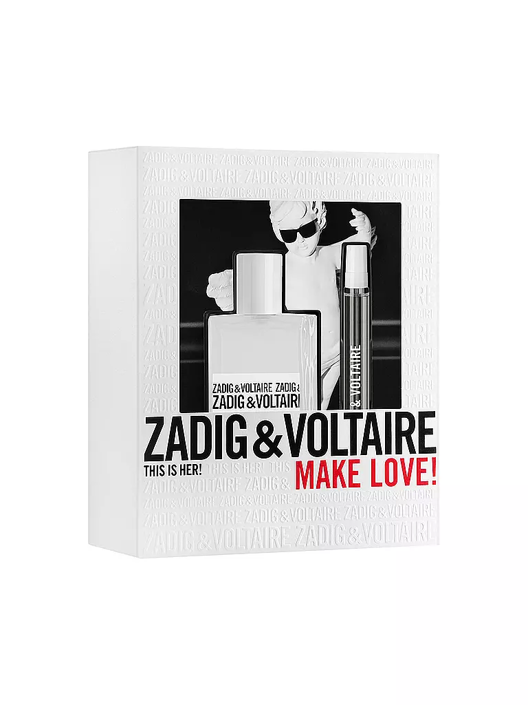 ZADIG & VOLTAIRE | This is Her! Make Love! Eau de Parfum Vaporisateur 50ml plus 10ml | 