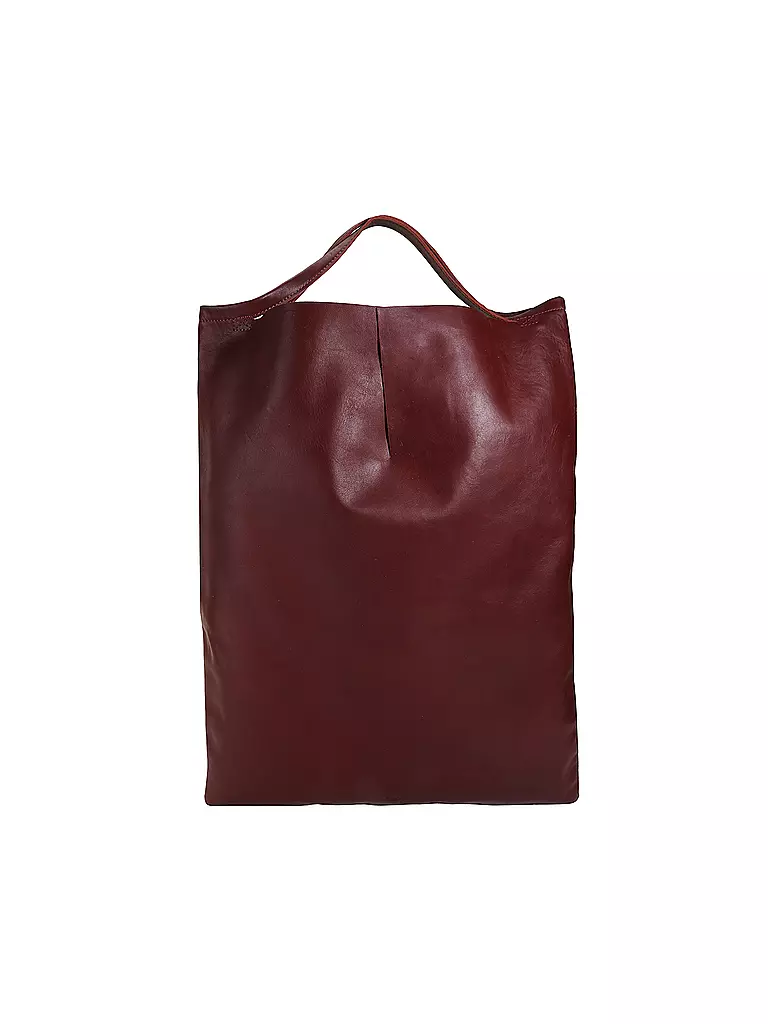 ZAMT | Ledertasche - Shopper RIN | rot