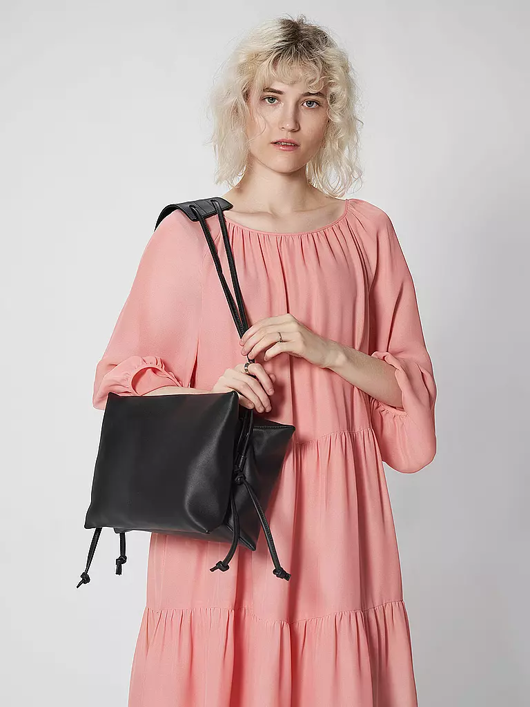 ZAMT | Ledertasche - Umhängetasche  | schwarz
