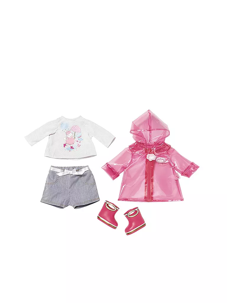 ZAPF CREATION | Baby Annabell - Regenspass Deluxe Set | transparent