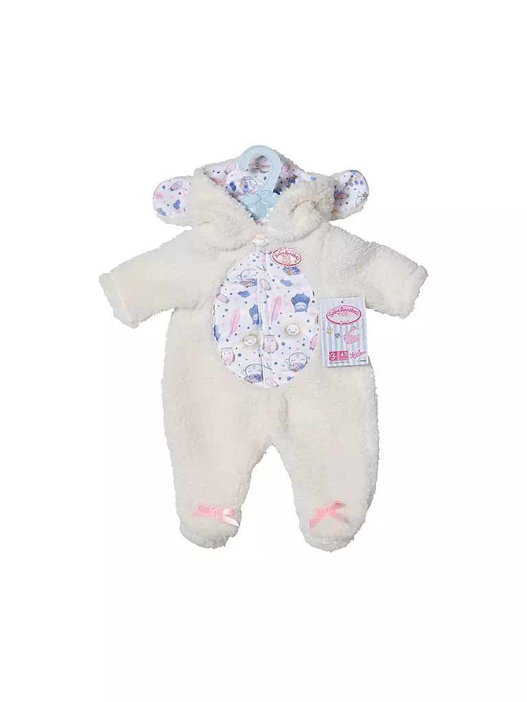ZAPF CREATION | Baby Annabell Kuschelanzug Schaf 43cm | keine Farbe
