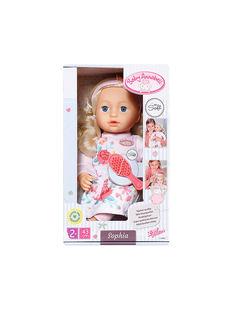 ZAPF CREATION Baby Annabell Sophia 43cm keine Farbe