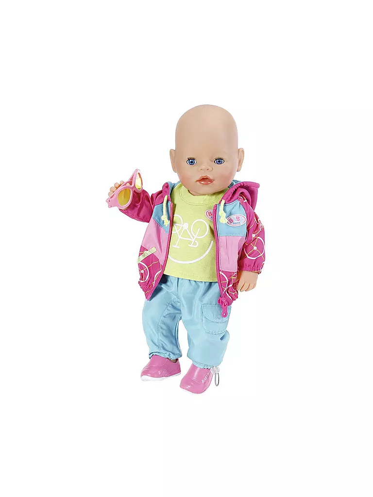 ZAPF CREATION | Baby Born Play und Fun Deluxe Fahrrad Outfit | 