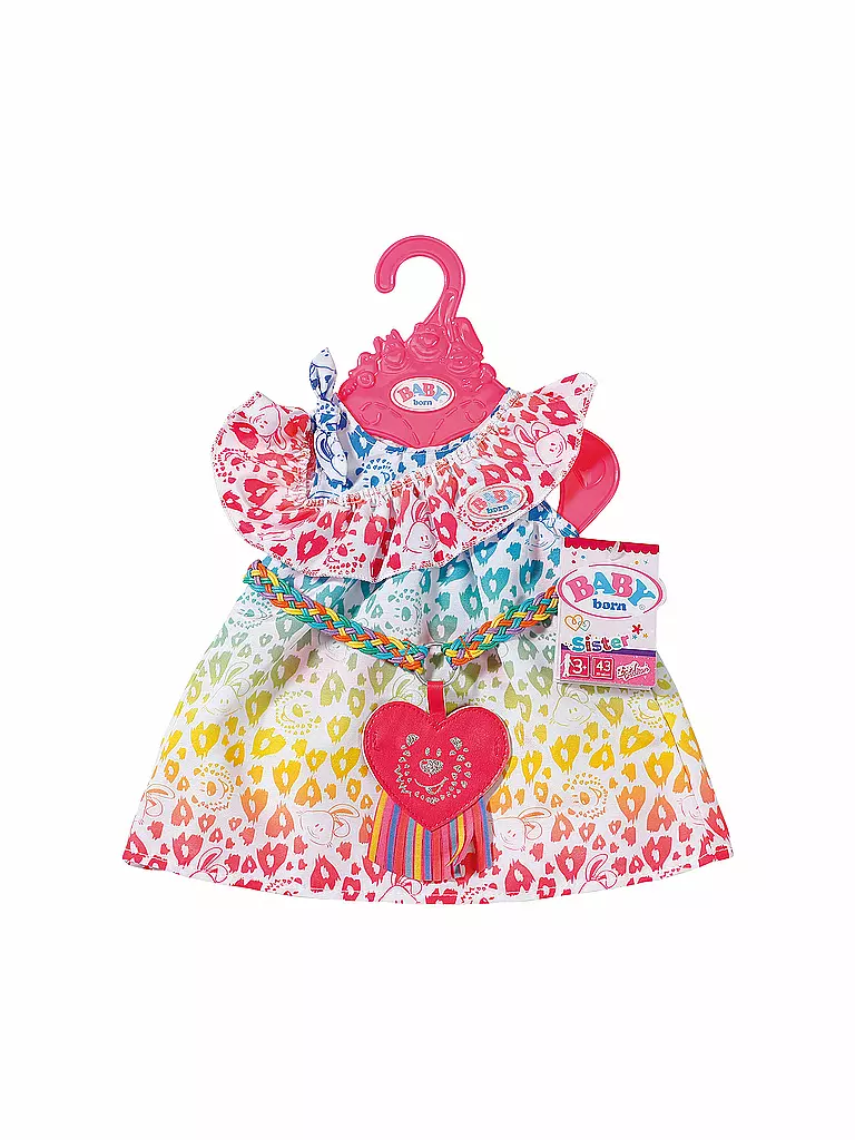 ZAPF CREATION | Baby Born Rainbow Leokleid 43cm | keine Farbe