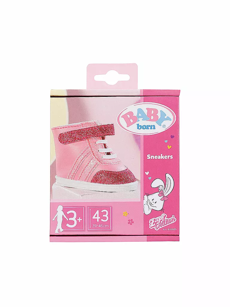 ZAPF CREATION | BABY BORN SNEAKERS PINK 43CM | keine Farbe