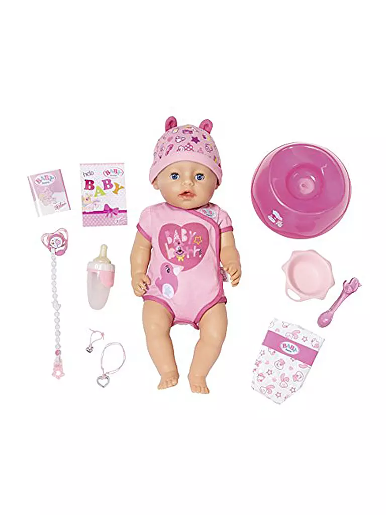 ZAPF CREATION | Baby Born Soft Touch Girl - Puppe | rosa