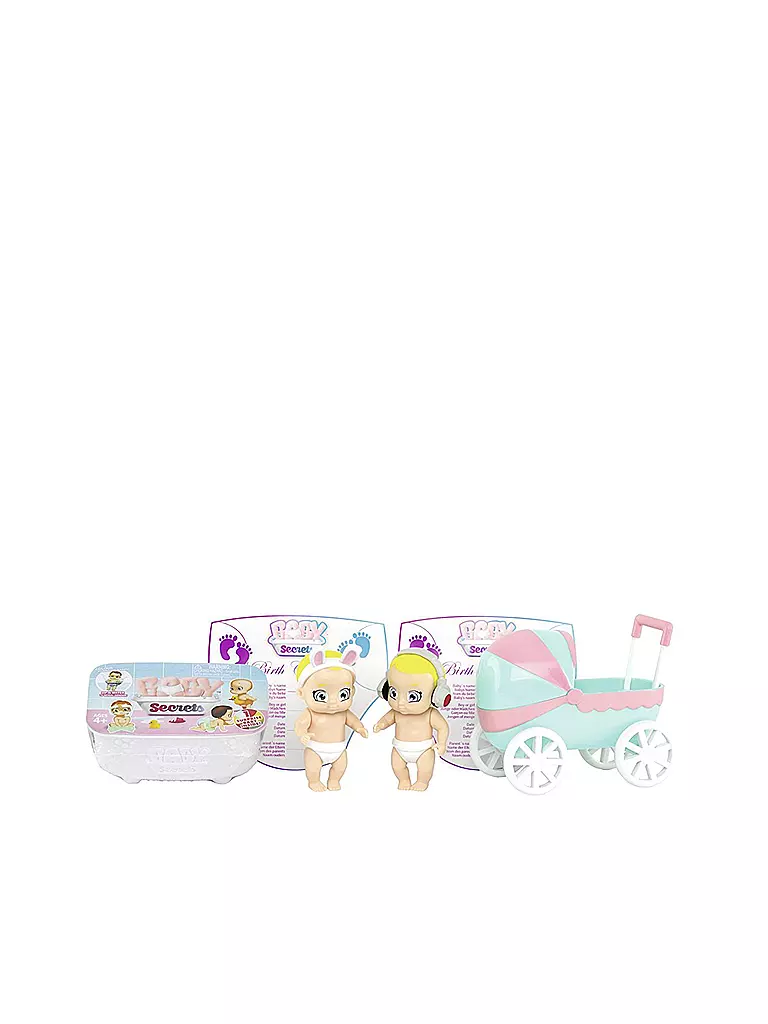 ZAPF CREATION | Baby Secrets - Kinderwagen Spielset | transparent