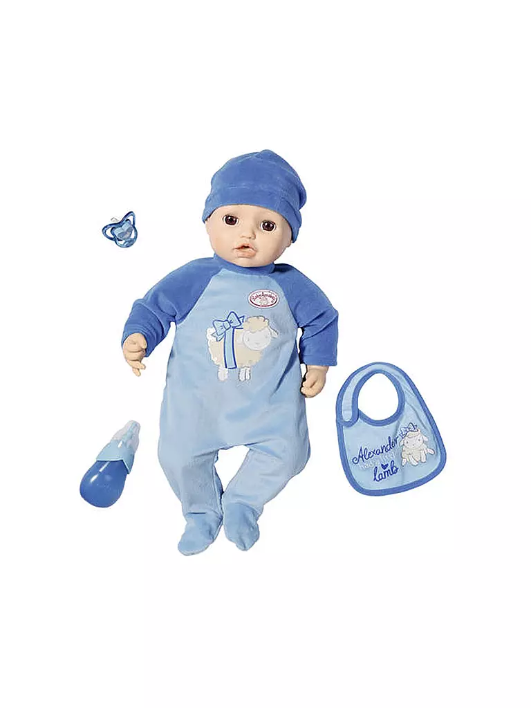 ZAPF CREATION | Puppe - Baby Annabell "Alexander" 43cm | blau