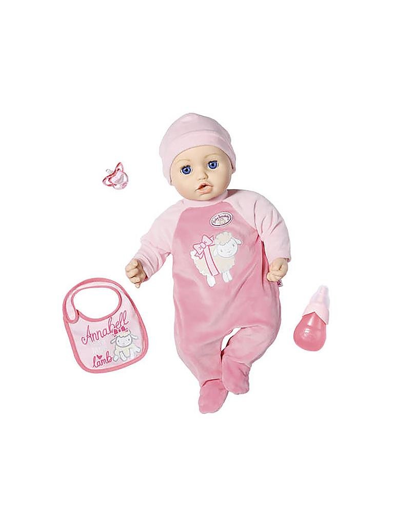 ZAPF Baby Annabell Puppe 43cm transparent